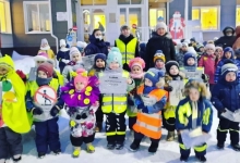 Татарстанские дошкольники провели акцию «Стань заметней!»