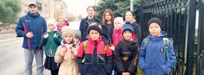 В Новгородской области «родительские патрули» поддержали Неделю БДД
