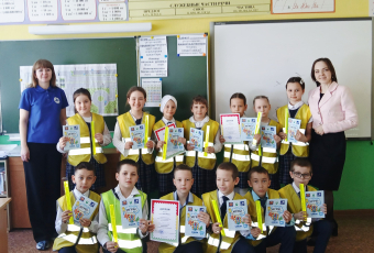 «Своя игра»: юные инспектора движения проверяют знания ПДД