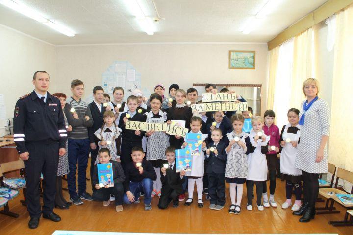В Чистопольском районе Татарстана школьники сдали «экзамен» по правилам безопасного поведения на дороге