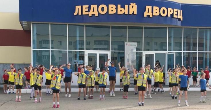 Световозвращающий флешмоб в Бавлах