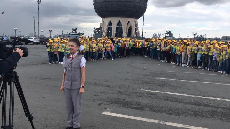 Юидовцы и юнкоры пресс-центра ЮИД установили рекорд России!