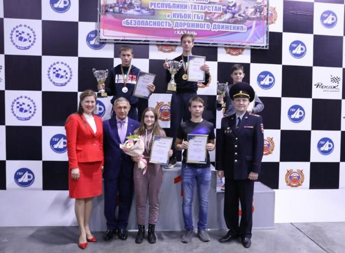 В Казани наградили победителей и призеров республиканских соревнований по картингу