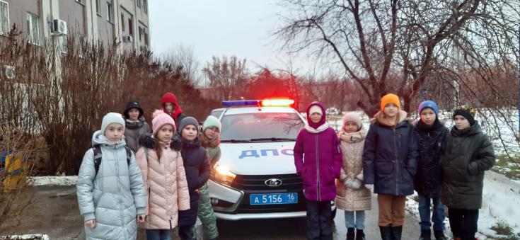 Школьники Татарстана побывали в отделе ГИБДД