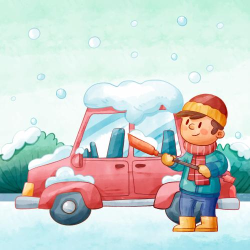 Будь бдителен на дорогах зимой и соблюдай правила безопасности дорожного движения!