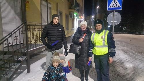 В городе Немане сотрудники Госавтоинспекции провели профилактическое мероприятие «Пешеход на переход!».