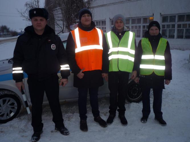 В Воронежской области активно проходит акция «Дорожный патруль безопасности»