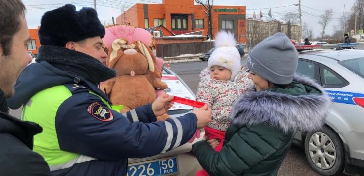 Сотрудники подмосковной Госавтоинспекции продолжают проверки по выявлению нарушений правил перевозки детей