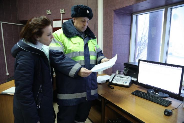 Общественники ознакомились с непростыми условиями работы самых северных сотрудников ДПС