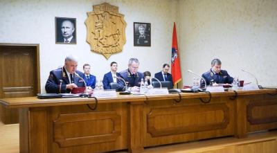 Михаил Черников принял участие в подведении итогов деятельности Госавтоинспекции Москвы за прошедший год
