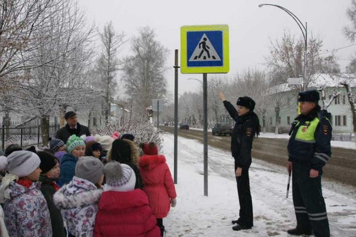 Сотрудники томской Госавтоинспекции провели экскурсию для школьников
