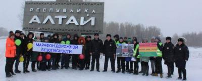 «Марафон дорожной безопасности» объединил студентов республики Алтай и Алтайского края