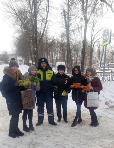 На территории Сафоновского и Холм-Жирковского районов проходит профилактическое мероприятие «Внимание, пешеход».