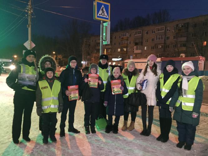 На территории Ульяновской области состоялось массовое профилактическое мероприятие «Юный пешеход»