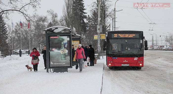 В Казани количество ДТП с автобусами снизилось