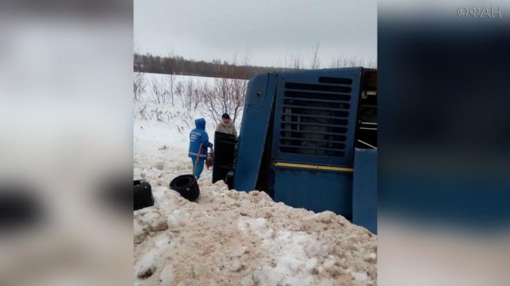 Попавший в ДТП под Калугой автобус с детьми ехал без сопровождения ГИБДД