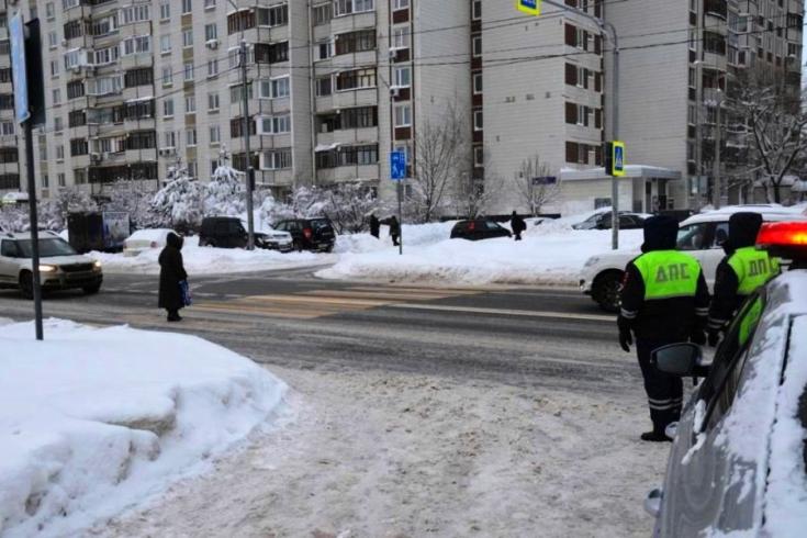 Сотрудники ГИБДД Зеленоградского округа подвели итоги мероприятия «Пешеход»