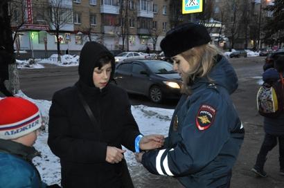 В Смоленске сотрудники Госавтоинспекции провели акцию «Пешеход»