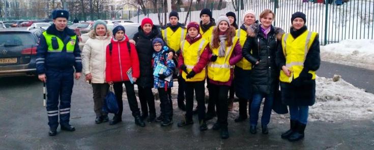 Сотрудники столичной Госавтоинспекции провели профилактическое мероприятие для школьников