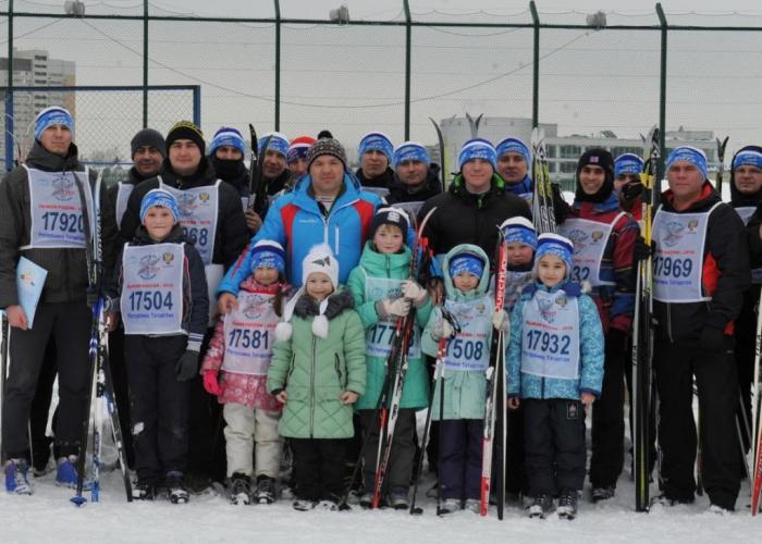 В Татарстане сотрудники Госавтоинспекции приняли участие во Всероссийском спортивно-массовом мероприятии «Лыжня России-2019».