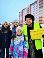 Родительская общественность активно поддерживает работу по повышению безопасности юных участников дорожного движения