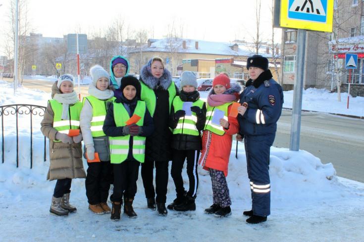 Акция "Юный пешеход"