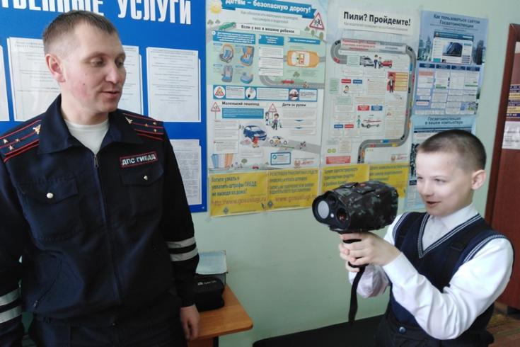 Тальменская Госавтоинспекция провела экскурсию для ЮИДовцев