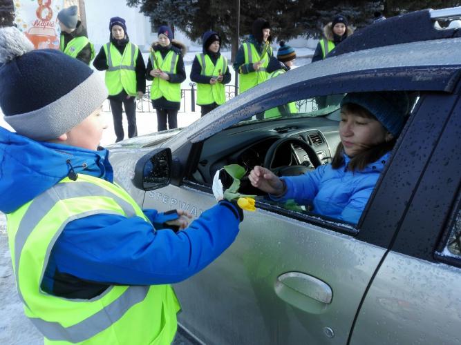 Цветы для автоледи
