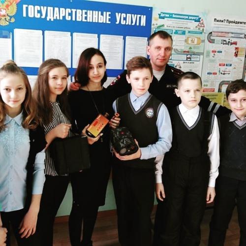 Тальменская Госавтоинспекция провела экскурсию для ЮИДовцев