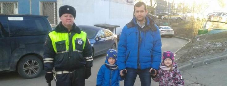 На северо-западе столицы сотрудники Госавтоинспекции продолжают проводить патрули безопасности