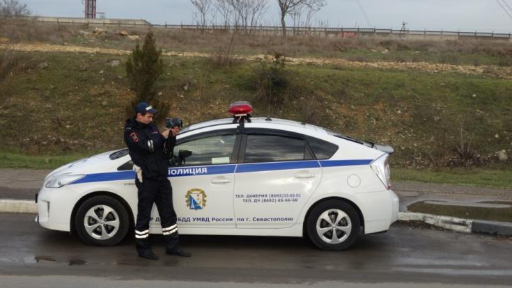 Автоинспекторы Севастополя провели рейд «Скорость»