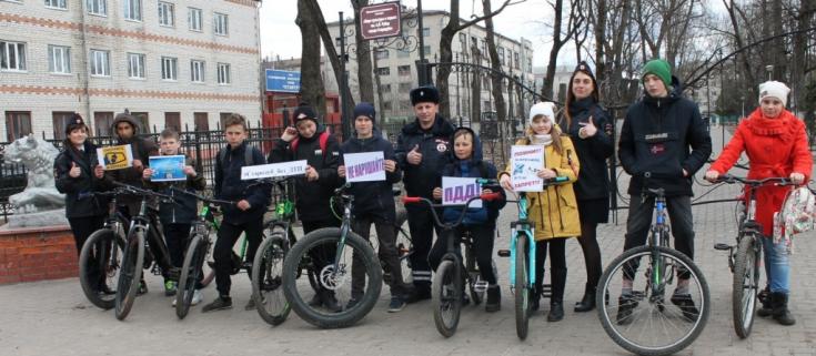 Брянские любители мото- и велотранспорта с помощью хэштегов призвали соблюдать ПДД