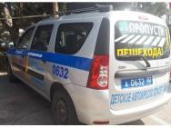 По улицам города Ялты проехал агитационный автомобиль ГИБДД