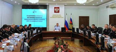 Александр Горовой провел заседание Оперативного штаба МВД России по профилактике правонарушений
