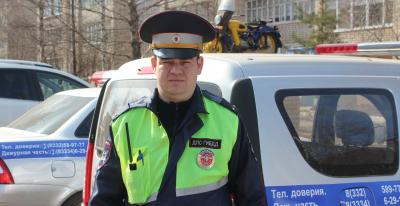 Благодаря оперативным действиям сотрудника кировской Госавтоинспекции удалось избежать жертв во время пожара
