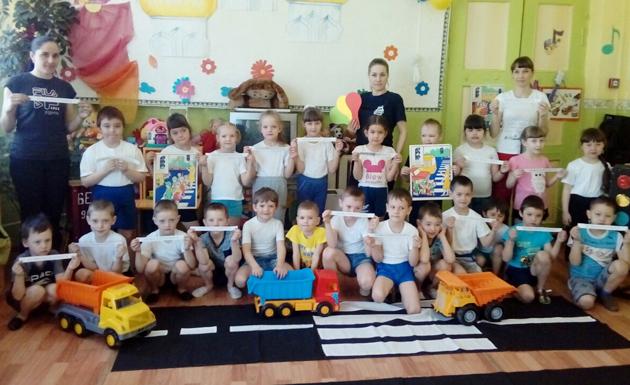 В Бичурском районе инспекторы ГИБДД провели зарядку с воспитанниками спортивной школы