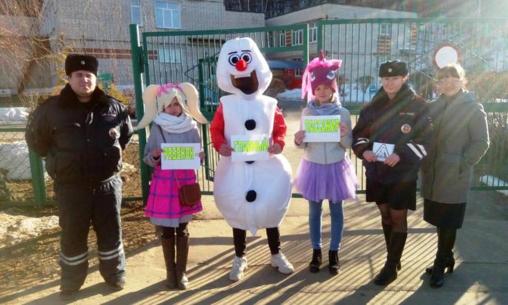 В регионе продолжает проходить профилактическая кампания «Внимательный родитель за рулем»