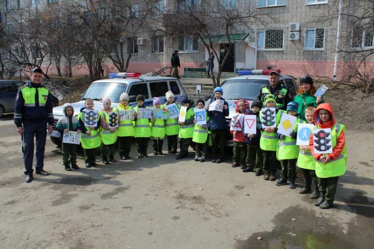 В Солнечном районе правоохранители провели акцию «Грамотный пешеход»