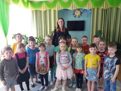Сотрудники ГИБДД Смоленского района провели профилактическое занятие в детском саду