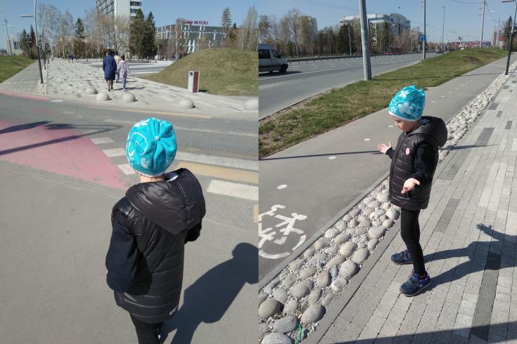 Cейчас в городе два вида дорожек - велосипедная и велопешеходная