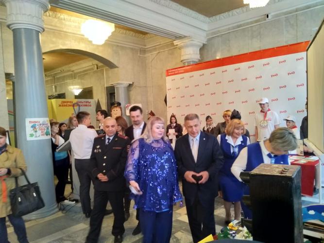 ДК Железнодорожников. Акция "Засветись! Стань заметней на дороге!"