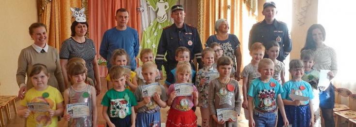 Юные судиславцы стали грамотными пешеходами