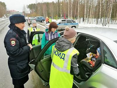 Полицейские Югры напомнили о соблюдении ПДД