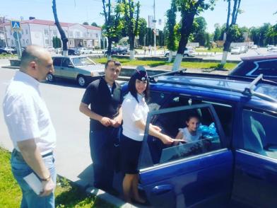 Сотрудники полиции Ардонского района совместно с сотрудниками цирка провели акцию "Безопасное кресло!"