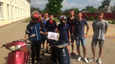 В Белгороде юные скутеристы высказались за ответственное отношение к дорожной безопасности