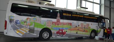Участники Всероссийского конкурса ЮИД «Безопасное колесо - 2019» побывали в уникальной «Школе дорожной безопасности»