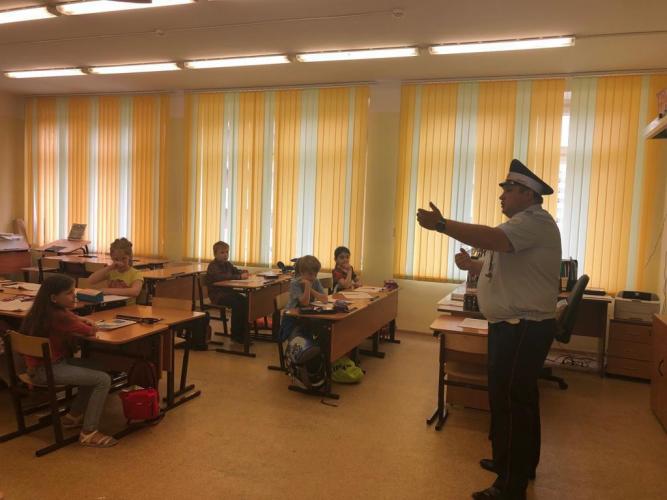 Ученикам напомнили правила дорожного движения
