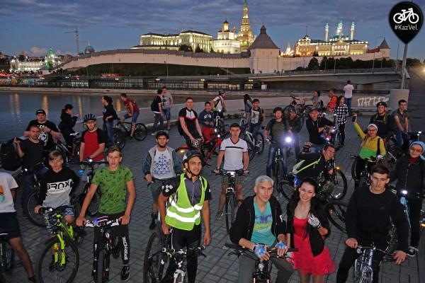 18 и 20 июня будет двухчасовая велопрогулка по вечерней Казани!