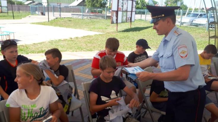 Тамбовские автоинспекторы и активисты ОНФ провели урок по безопасности дорожного движения