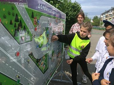 В Куйбышевском районе Новосибирской области прошел слет отрядов юных инспекторов движения